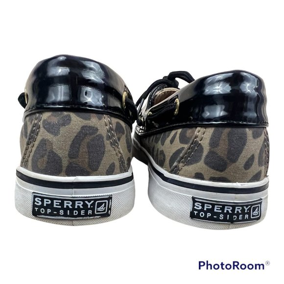 Sperry Top-Sider Women Shoes Sz 10‎ Cheetah Leopard Print Boat Loafer 2-eye - Picture 4 of 10